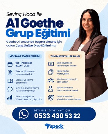 A1 Goethe Grup Eğitimi